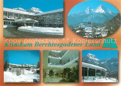 AK / Ansichtskarte Schoenau Koenigssee Klinikum Berchtesgadener Land Kat. Schoenau a.Koenigssee