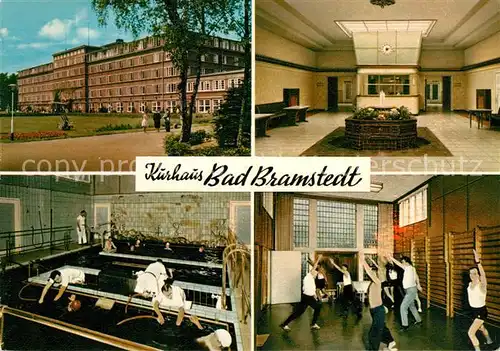 AK / Ansichtskarte Bad Bramstedt Kurhaus Wandelhalle Moorbad Gymnastik Kat. Bad Bramstedt