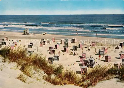 AK / Ansichtskarte Insel Juist Duenen und Badestrand Kat. Norderney