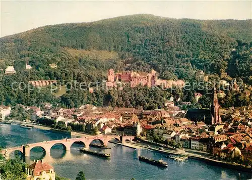 AK / Ansichtskarte Heidelberg Neckar Alte Bruecke und Schloss Kat. Heidelberg