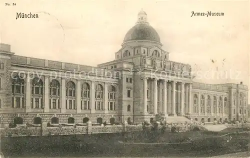 AK / Ansichtskarte Muenchen Armee Museum Kat. Muenchen