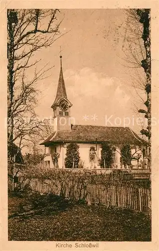 AK / Ansichtskarte Schlosswil Kirche Kat. Schlosswil