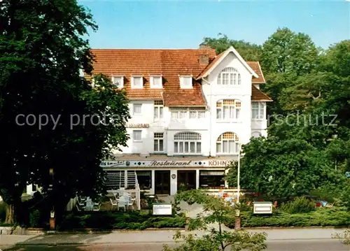 AK / Ansichtskarte Timmendorfer Strand Koehns Hotel Kat. Timmendorfer Strand