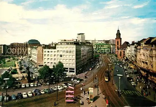 AK / Ansichtskarte Frankfurt Main Goethe Platz Rathenau Platz Rossmarkt  Kat. Frankfurt am Main