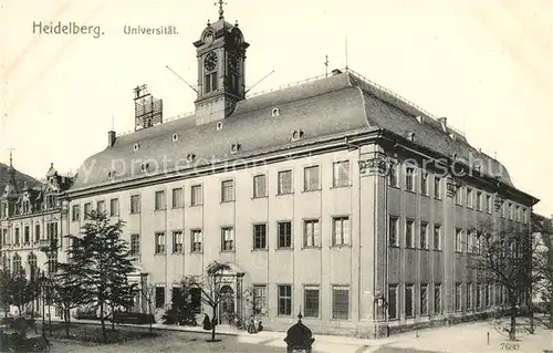 AK / Ansichtskarte Heidelberg Neckar Universitaet Kat. Heidelberg