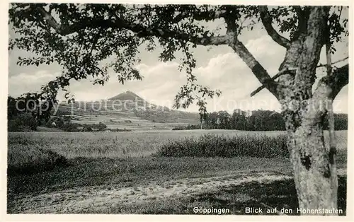 AK / Ansichtskarte Goeppingen Blick auf den Hohenstaufen Kat. Goeppingen