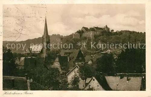 AK / Ansichtskarte Heidenheim Brenz Kirchenpartie Kat. Heidenheim an der Brenz