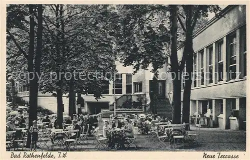 AK / Ansichtskarte Bad Rothenfelde Neue Terrasse Kat. Bad Rothenfelde