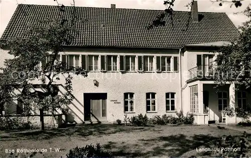 AK / Ansichtskarte Bad Rothenfelde Landhaus Potthoff Kat. Bad Rothenfelde