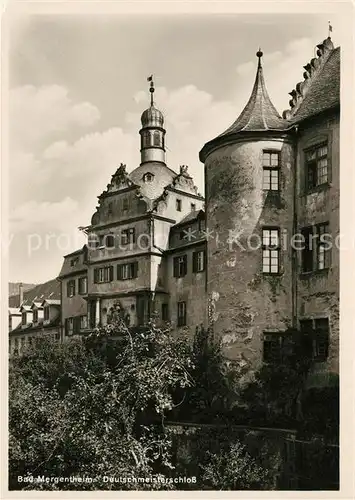 AK / Ansichtskarte Bad Mergentheim Deutschmeisterschloss Kat. Bad Mergentheim