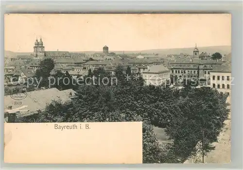 AK / Ansichtskarte Bayreuth  Kat. Bayreuth