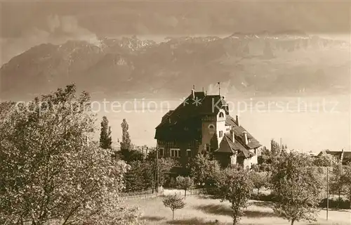 AK / Ansichtskarte Lausanne VD Pensionnat Chateau Mont Choisi Kat. Lausanne