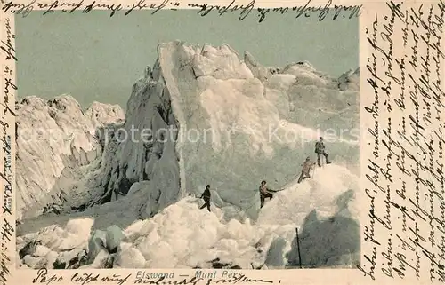 AK / Ansichtskarte Pontresina Eiswand Munt Pars Kat. Pontresina