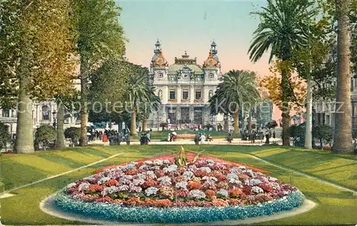 AK / Ansichtskarte Monte Carlo Les Jardins et le Casino Kat. Monte Carlo