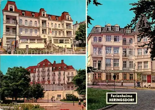 AK / Ansichtskarte Heringsdorf Ostseebad Usedom Ferienheime Kat. Heringsdorf