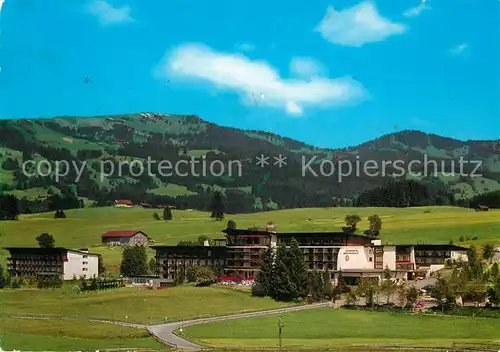 AK / Ansichtskarte Sonthofen Oberallgaeu Kurhotel Sonnenalp Allgaeuer Alpen Kat. Sonthofen