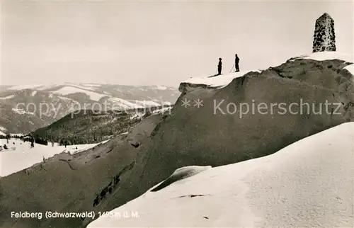 AK / Ansichtskarte Feldberg Schwarzwald Seebuck Waechte und Bismarckdenkmal Kat. Feldberg (Schwarzwald)