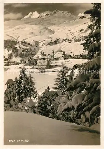 AK / Ansichtskarte St Moritz GR  Kat. St Moritz