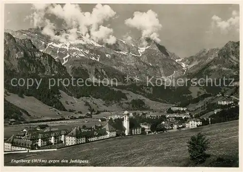 AK / Ansichtskarte Engelberg OW mit Juchlipass Kat. Engelberg