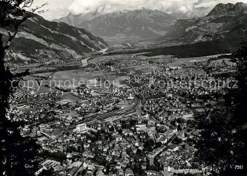 AK / Ansichtskarte Chur GR Fliegeraufnahme Kat. Chur