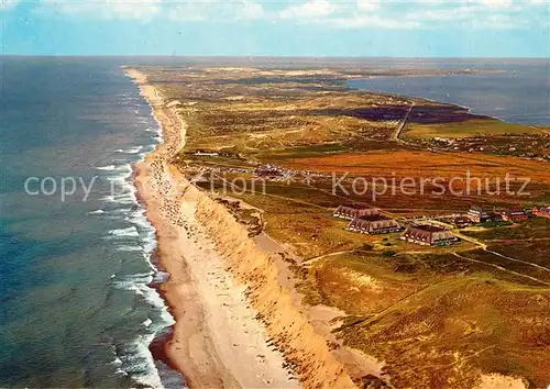 AK / Ansichtskarte Kampen Sylt Fliegeraufnahme Kat. Kampen (Sylt)