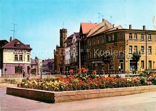 AK / Ansichtskarte Meuselwitz Marktplatz Kat. Meuselwitz Thueringen