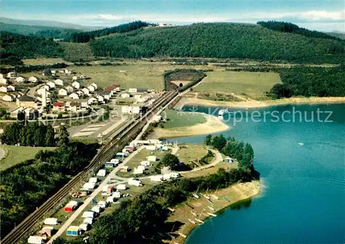 AK / Ansichtskarte Sondern Biggesee Schiffsanlegestelle Camping  Kat. Olpe