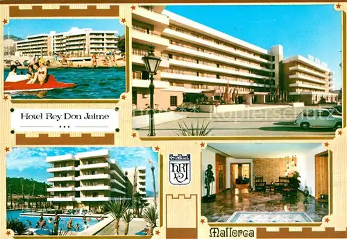 AK / Ansichtskarte Santa Ponsa Mallorca Islas Baleares Hotel Rey Don Jaime Kat. Calvia