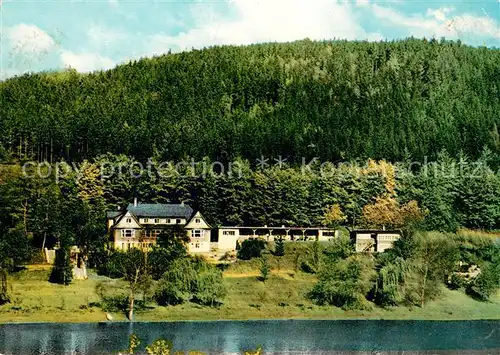 AK / Ansichtskarte Asel Voehl Jugendherberge Hohe Fahrt am Edersee Kat. Voehl