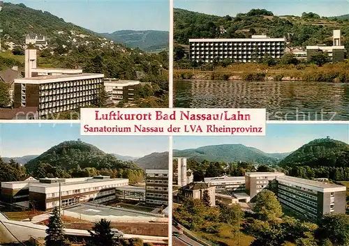 AK / Ansichtskarte Bad Nassau Sanatorium der LVA Rheinprovinz Kat. Nassau Lahn