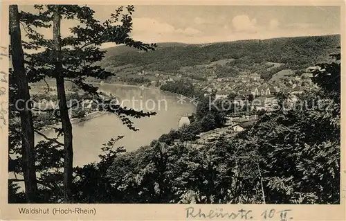 AK / Ansichtskarte Waldshut Tiengen Panorama Rheintal