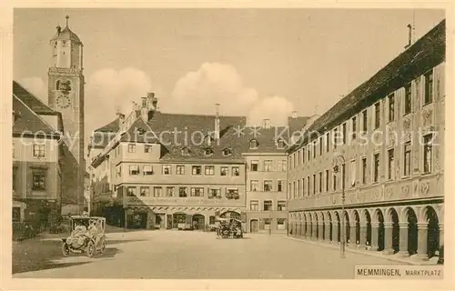 AK / Ansichtskarte Memmingen Marktplatz Kat. Memmingen