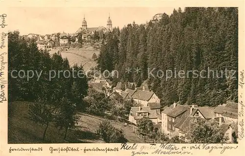 AK / Ansichtskarte Freudenstadt Panorama Kurort Schwarzwald Christopstal Kat. Freudenstadt