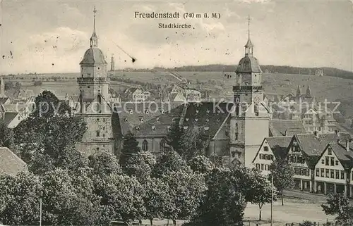 AK / Ansichtskarte Freudenstadt Stadtkirche Kat. Freudenstadt