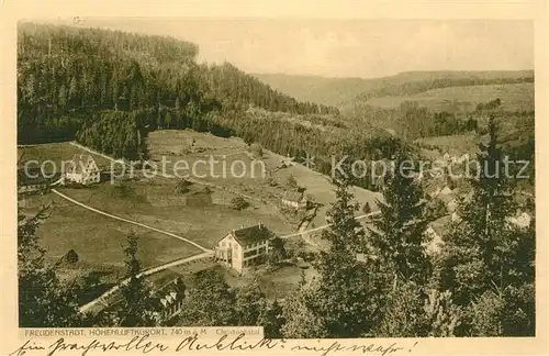 AK / Ansichtskarte Freudenstadt Panorama Christophstal Schwarzwald Kat. Freudenstadt