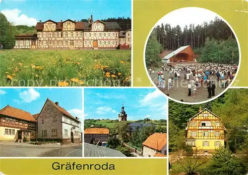 AK / Ansichtskarte Graefenroda Gasthaus Zum Ried Gaststaette Deutscher Hof Kat. Graefenroda