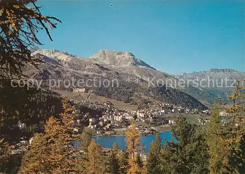 AK / Ansichtskarte St Moritz GR Panorama Kat. St Moritz