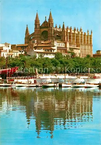 AK / Ansichtskarte Palma de Mallorca La Catedral Kat. Palma de Mallorca