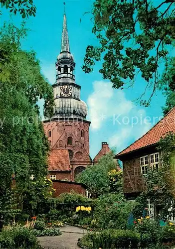 AK / Ansichtskarte Stade Niederelbe Kirche und Johannis Kloster Kat. Stade