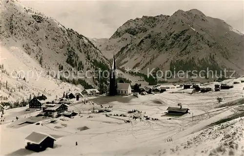 AK / Ansichtskarte Mittelberg Kleinwalsertal Widderstein Kat. Oesterreich