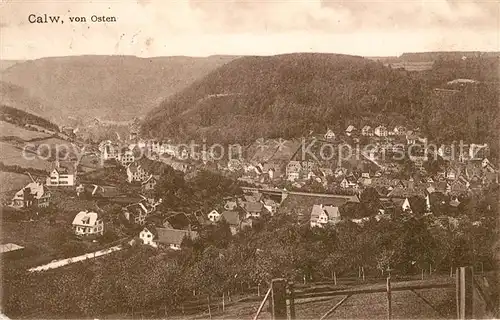 AK / Ansichtskarte Calw Blick von Osten Kat. Calw