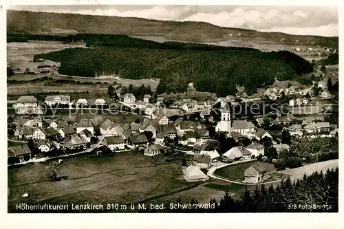 AK / Ansichtskarte Lenzkirch Fliegeraufnahme  Kat. Lenzkirch