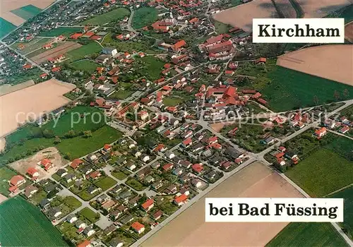 AK / Ansichtskarte Kirchham Niederbayern Fliegeraufnahme Kat. Kirchham