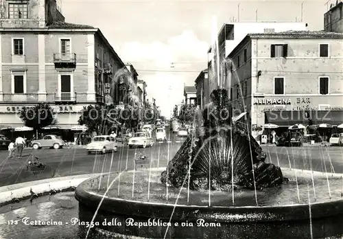 AK / Ansichtskarte Terracina Brunnen 