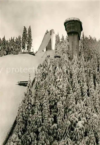 AK / Ansichtskarte Ski Flugschanze Rennsteig Oberhof  Kat. Sport