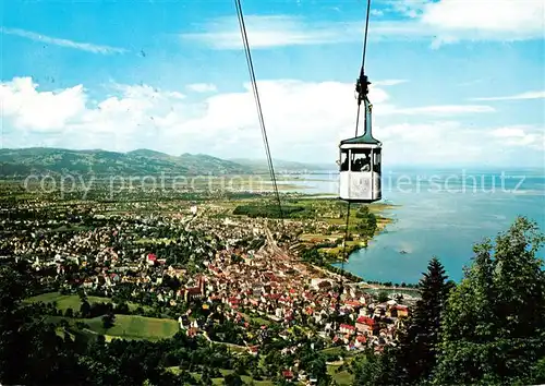 AK / Ansichtskarte Seilbahn Pfaenderbahn Bregenz  Kat. Bahnen