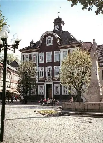 AK / Ansichtskarte Heinrichs Rathaus Brunnen Kat. Suhl