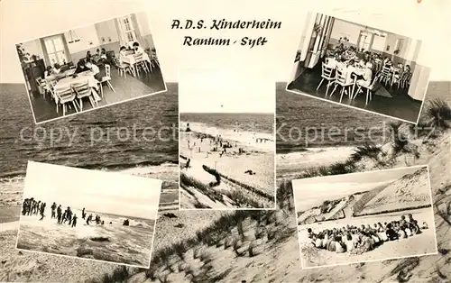 AK / Ansichtskarte Rantum Sylt ADS Kinderheim Kat. Rantum (Sylt)