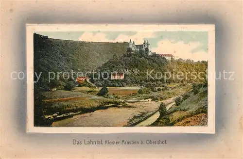 AK / Ansichtskarte Obernhof Lahn Kloster Arnstein Lahntal Kat. Obernhof