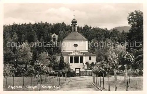 AK / Ansichtskarte Gaggenau Waldfriedhof Kat. Gaggenau